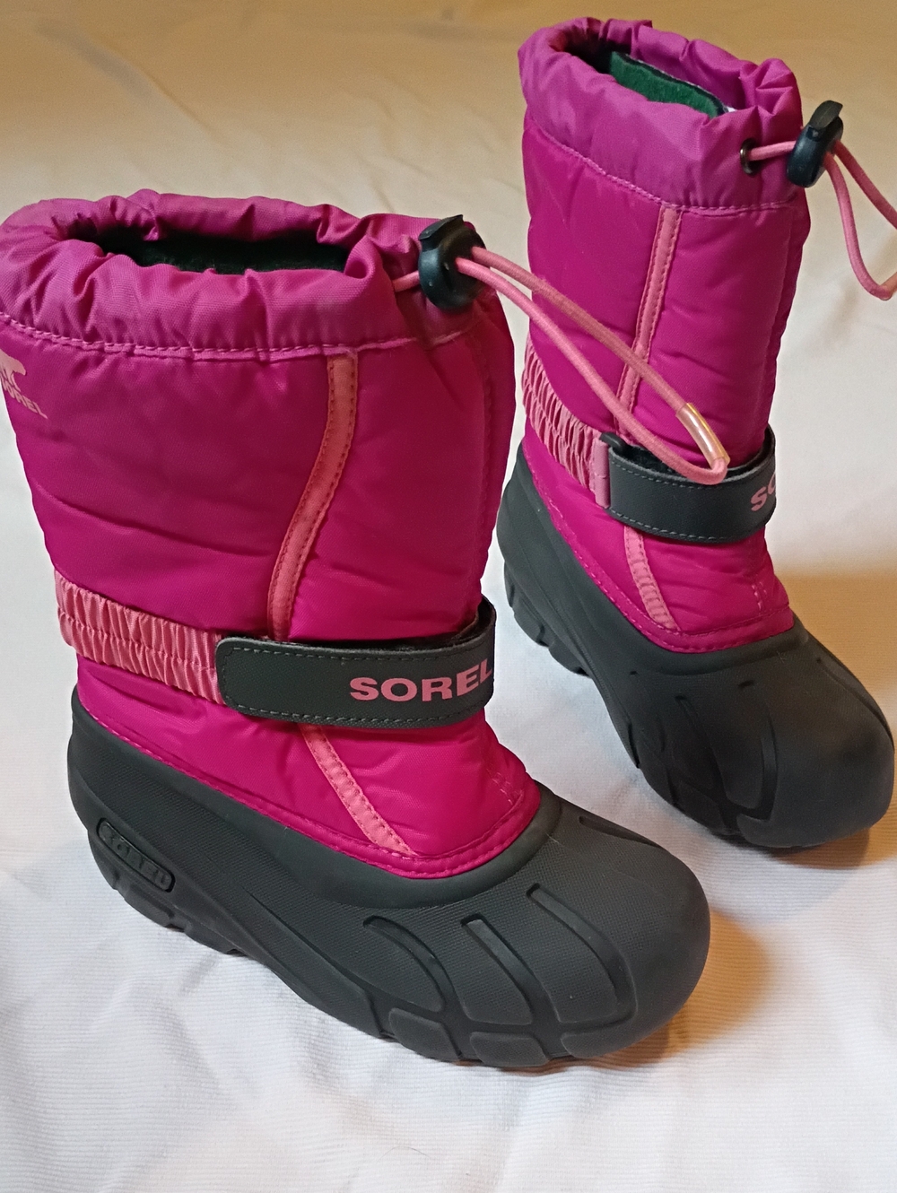 SOREL Kids' Pink Winter Snow Boots